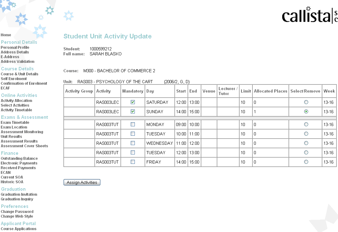 Suas Task Development Example Student Unit Attempt Activity Update