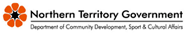 NT Dept of Community Sport and Cultural Affairs logo