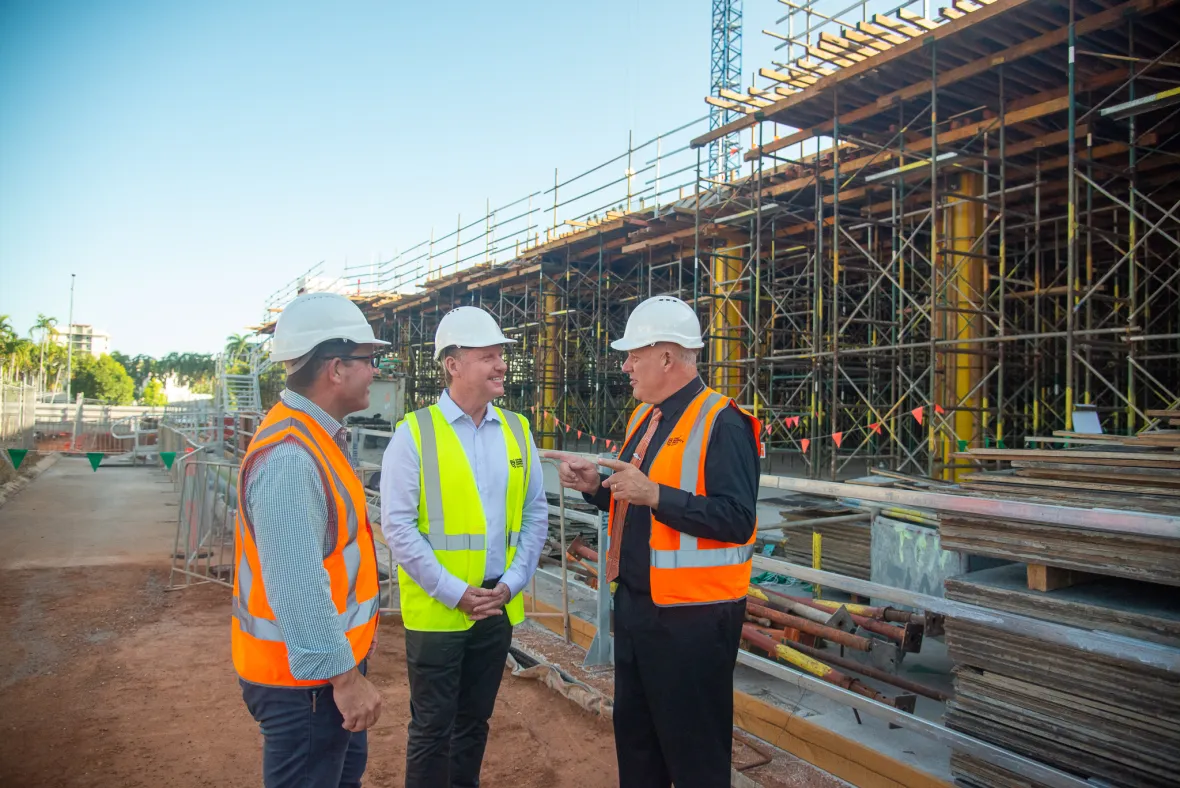 Charles Darwin University city campus reaches new heights | Charles ...