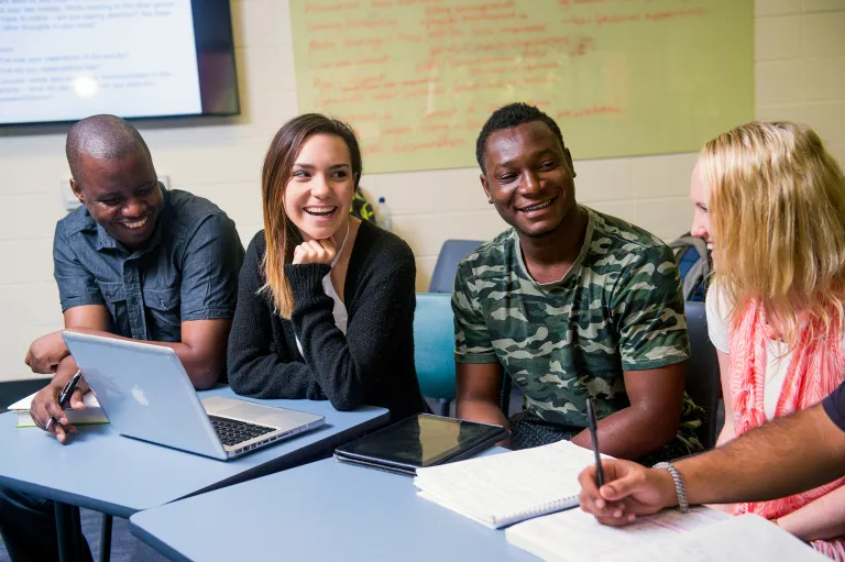 Students in classroom