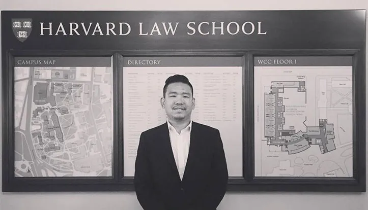 Errol Chau at Harvard Law School