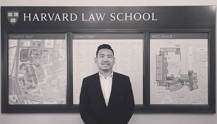 Errol Chau at Harvard Law School