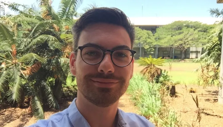 Matthew on campus at CDU