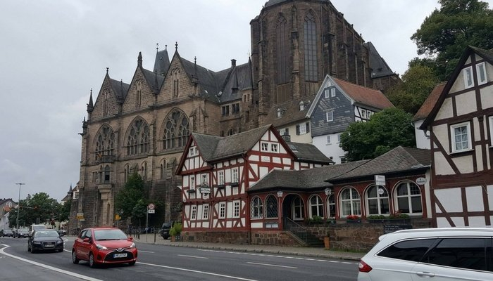 Image of the town of Marburg in Germany