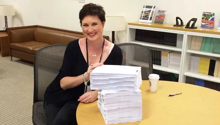 CDU student caitlin marshall smiles at camera 