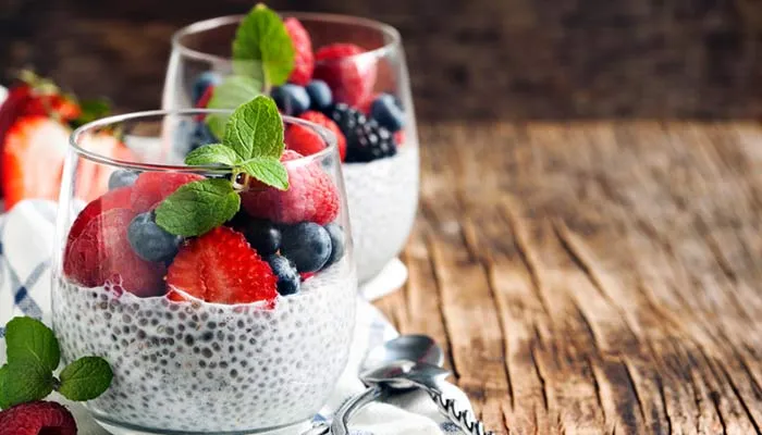 Chia power study snack