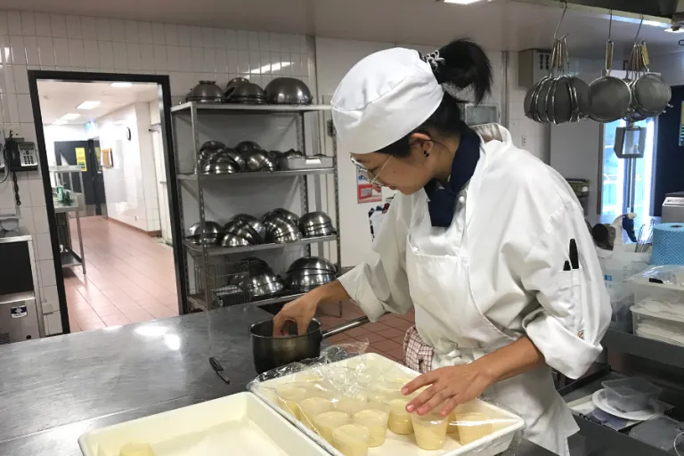 International student Samantha