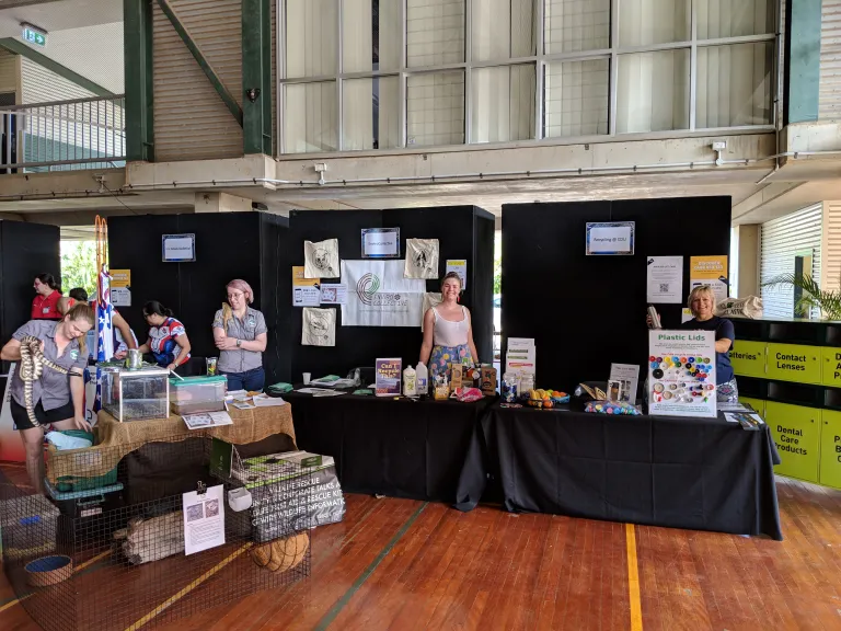 Brittany Hayword Brown on field studies trip in Northern Australia with EnvioScience at CDU campus