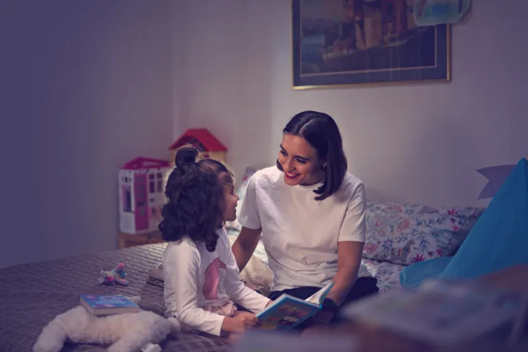 Yuliia Sche and daughter 2