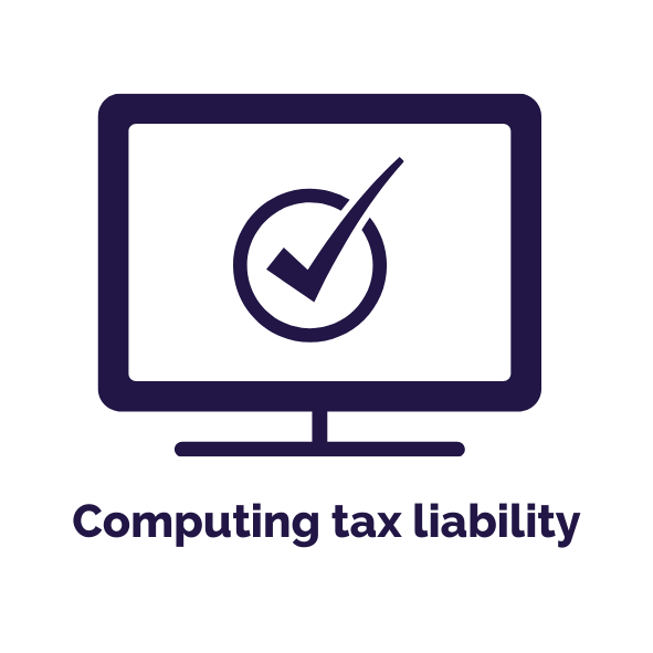 Computing tax liability
