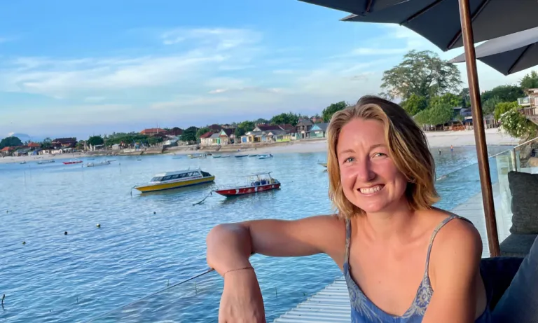 CDU teaching student Maddy