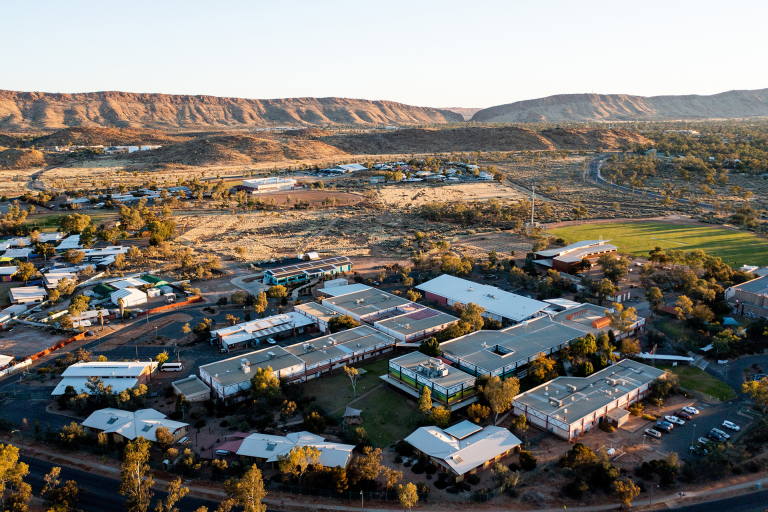 Alice Springs campus (aerial view)