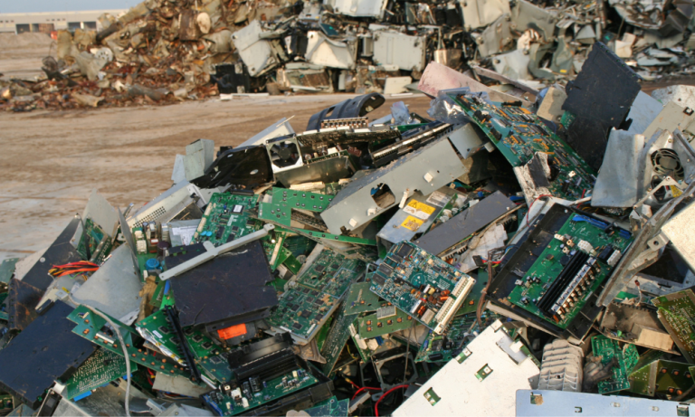The rapid rise of e-waste in landfill