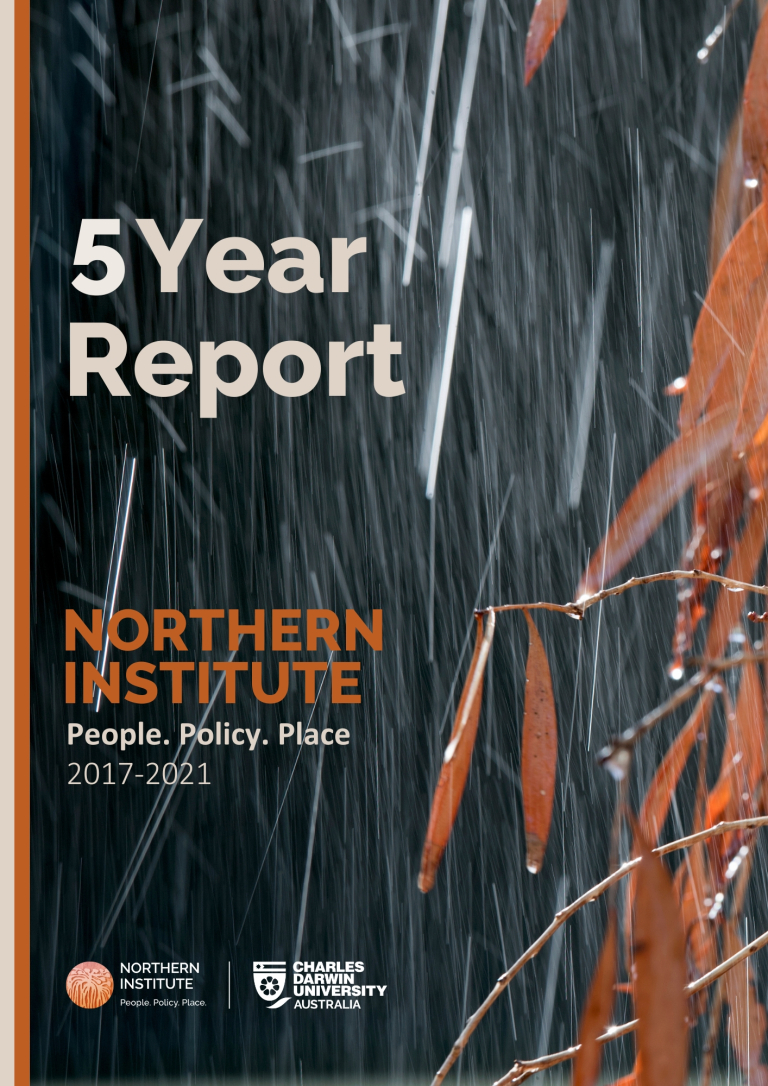 Northern Institute 5 Year Report Cover