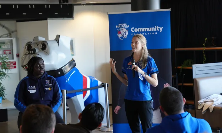 Hannah at work in the diverse public health space