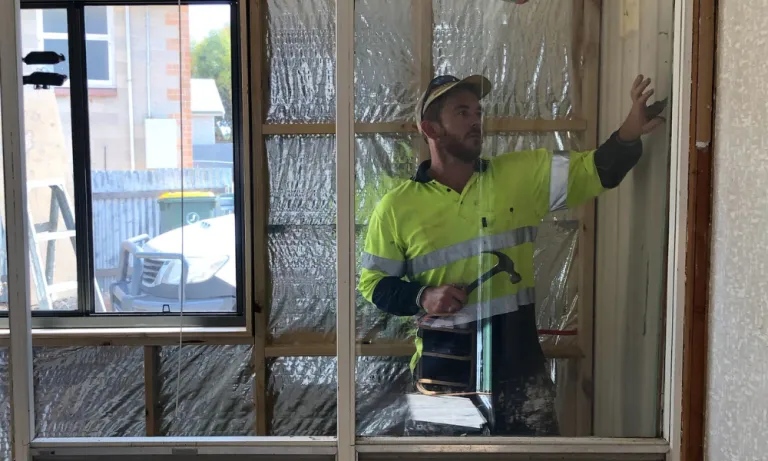 Social worker Dan started in the construction industry