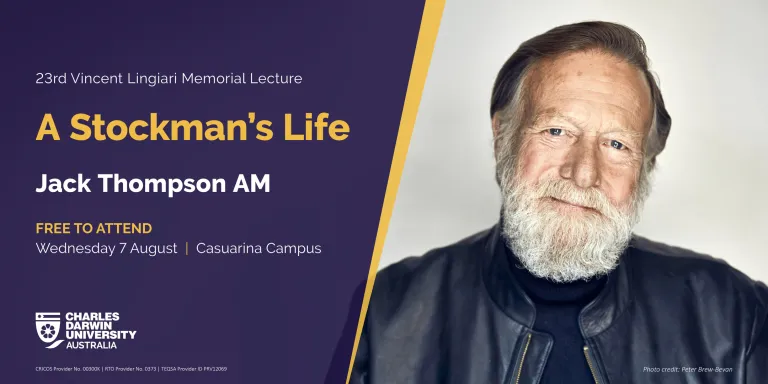 23rd Vincent Lingiari Memorial Lecture flyer