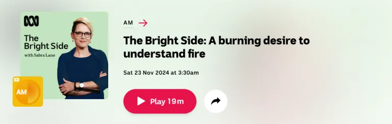 Radio Interview with presenter Sabra Lane