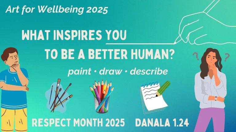 Art for wellbeing flyer