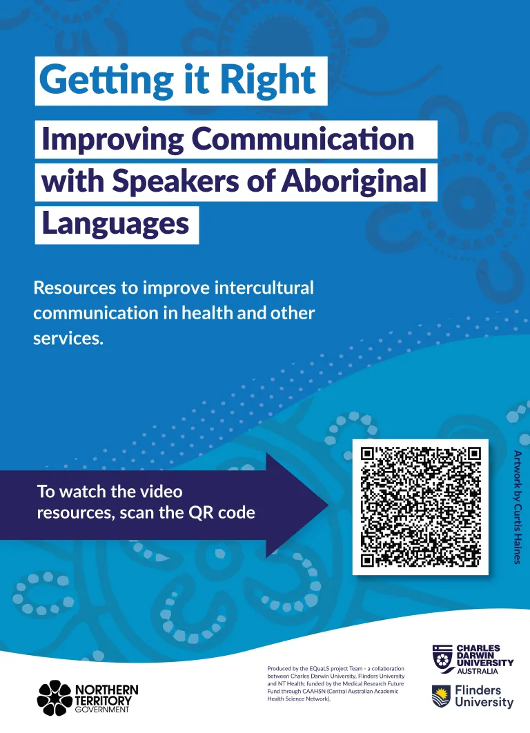 Intercultural Communication Resources Promotional Poster