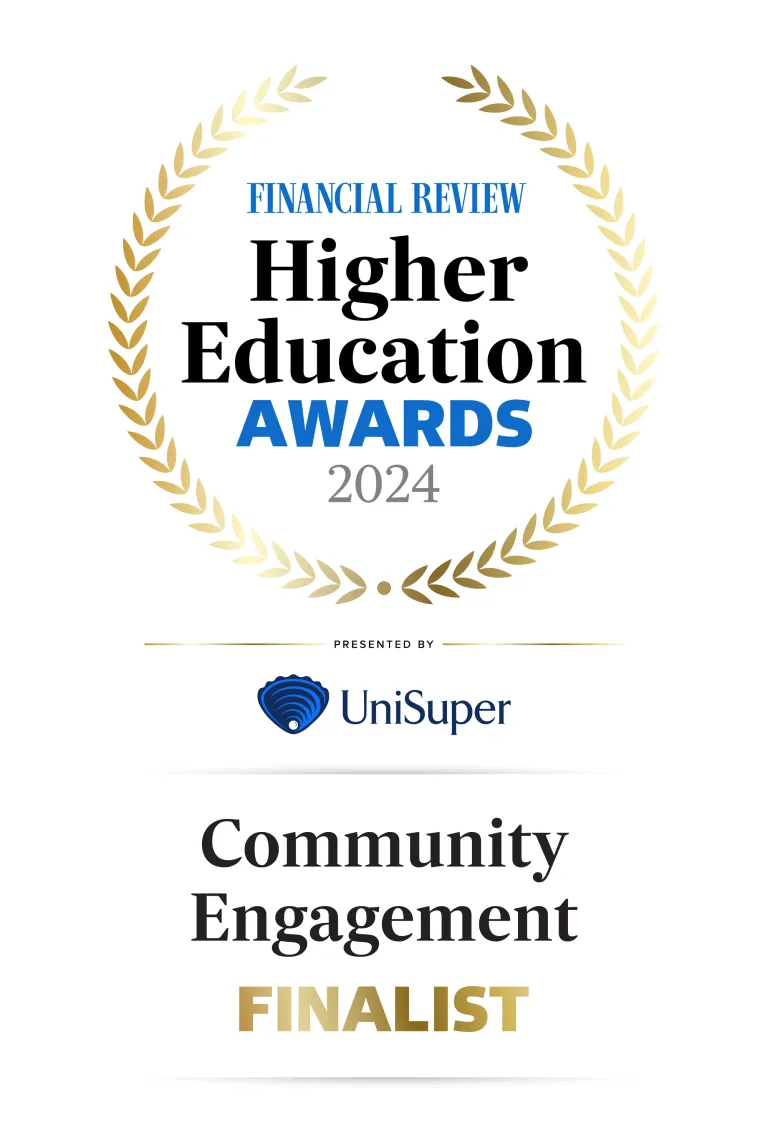 Higher Education Community Engagement finalist award