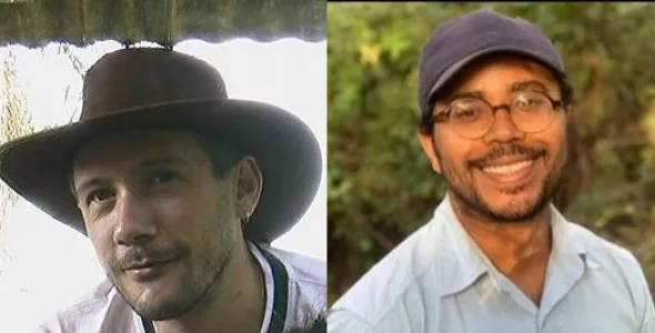 Composite image of Dr Hemerson Tonin and Carlos Simão head and shoulders