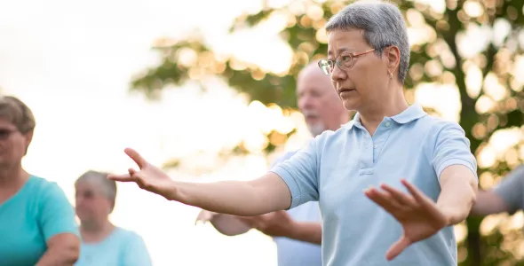 Tai Chi demonstration