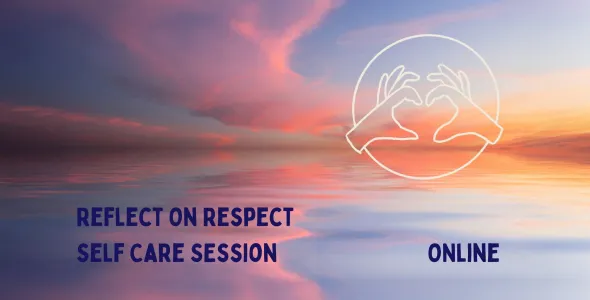 Reflect on respect event flyer