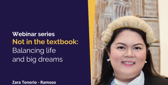 Zara Tenario-Ramoso - Balancing life and big dreams