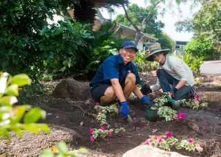 CDU VET Horticulture students