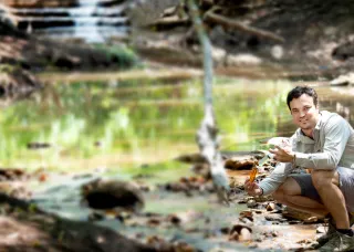 Research banner for news