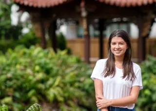 CDU student portrait outdoor