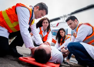 Aeromedical retrieval