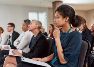 Conference audience