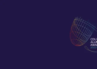 2023 CDU Alumni Awards Logo