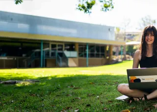 Student at Casuarina campus