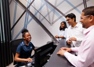 Image of students in CDU