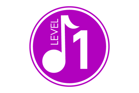 Kindermusik level 1 logo