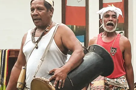 Exhibition opening in Dili