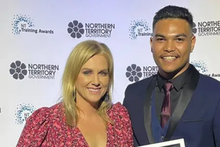 Tiwi Islands man Jahdai Vigona is Aboriginal and Torres Strait Islander Student of the Year.