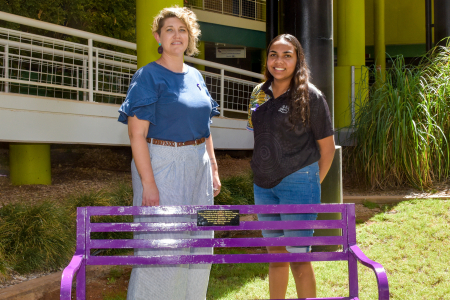 First purple bench projected launched in the NT