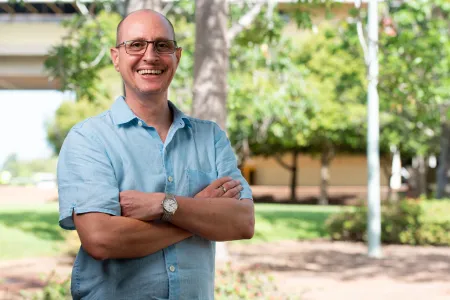 Daniel Bressington is in the top two per cent of influential researchers in his field of nursing. 