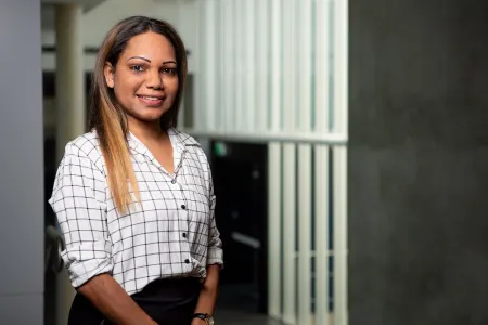 Charles Darwin University (CDU) undergraduate law student Michelle Burchill has been awarded the 2022 John Koowarta Law Scholarship. 