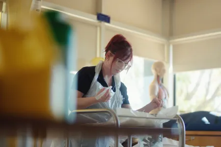 Midwifery student in Alice Springs