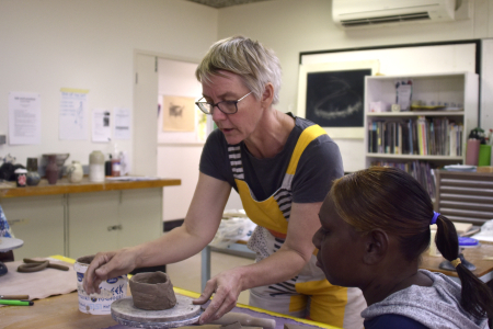 CDU Visual Arts Lecturer Mel Robson is being recognised nationally after being selected for acclaimed Artist-in-Residence program in Canberra. 