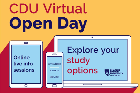 CDU Virtual Open Day banner