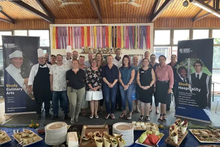 Charles Darwin University (CDU) has launched a newly refurbished training kitchen at its Katherine Rural Campus as the university expands into hospitality for the first time in the Katherine and Big Rivers Region. 