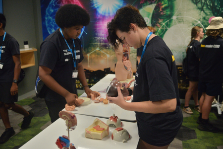 More than 100 year-nine Territory students will participate in various STEM-related activities and workshops as part of the Santos Science Experience at CDU.    