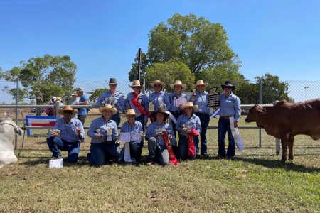 Students and staff from CDU Katherine Rural Campus 
