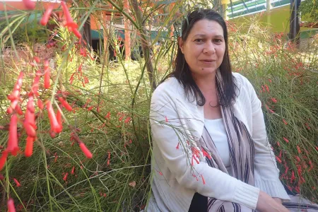 Tanya McDonald at CDU's Alice Springs campus. 